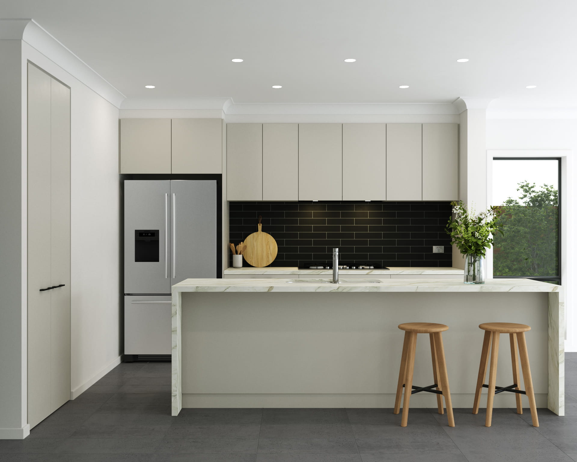 light interior colour scheme